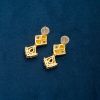 A pair of light luxury fashion earrings