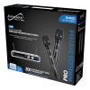 Supersonic UHF Dual Channel Frequencies wireless microphone