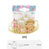 Gold Rhinestones Tiara & Happy Birthday Sash Set