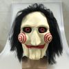 Halloween Party Costume Latex Horror Saw Mask