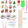 Christmas Painting Kits Santa Claus Gingerbread Man