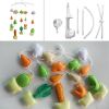 Baby Crib Mobile Green Orange Cactus