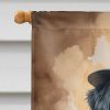 Bernese Mountain Dog Thanksgiving House Flag Large Porch