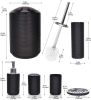 Bathroom Accessories Set 6 Piece Bath Ensemble