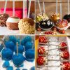 Silver Candy Apple Sticks, 26Pcs Bling Caramel Apple