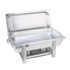 SOGA Single Tray Stainless Steel Chafing Catering Dish