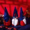 Independence Day USA Faceless Forest Gnome Doll Decoration
