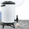 SOGA 8X 10L Stainless Steel Insulated Milk Tea Barrel Beverage Dispenser