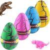 Large Size Dinosaurs Egg; Hatching Growing Dinosaur Toys
