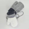 New Cute Boys Girls Gloves Winter Thick Warm Knitted Mittens