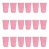 Celebrate Disposable Plastic Party Cups, Lovely Pink, 16 oz