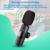 Wireless Lavalier Lapel Microphone, IPhone IPad, Wireless Mic.