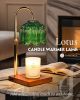 Green Candle Warmer Lamp with Timer