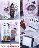 10 Pack Paper Nougat Candy Packaging Bags for Party