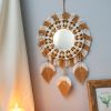 Bohemian Hand-Woven Dream Catcher with Mirror - Wall Art