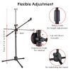 12PCS Microphone Boom Arm Stand Dual Mic