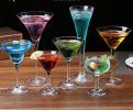 7 Crystal Cocktail Glass Martini Glass Triangle Glasses