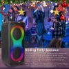 Portable Wireless Party Speaker with 7 Colorful Lights