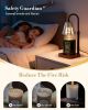 Black Candle Warmer Lamp with Timer Dimmer, Women