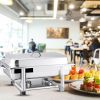 SOGA Single Tray Stainless Steel Chafing Catering Dish