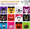 HOIIOH Halloween Drawstring Treat Bags