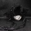 Black Lace Maid Cat Ears Headband Cosplay