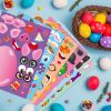 Easter Eggs Diy Craft Puzzle Party Game Stickers