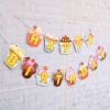 1 SET CAKE Happy Birthday Party Flags
