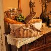 Xemussa gift basket with handle cover and detachable lining