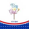 Boy or Girl Cake Decoration