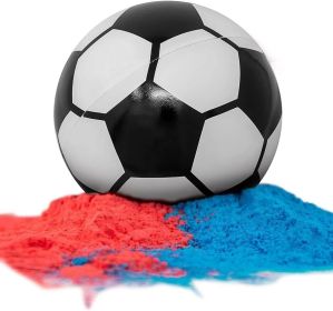 Gender Reveal Soccer Kit  Balloons and Stickers