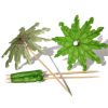 [Coconut Tree] 50 Pcs Disposable Bamboo Cocktail Pick