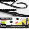 Combo Pack Garden Flag Stand Black