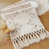 Boho Table Runner with Tassels  for Home Decor