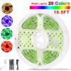 300 LEDs Strip Lights 5M/16.5ft 20 Colors