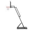 Basketball Hoop, 7.6-10 ft Adjustable Height Portable Backboard System, 54 inch Basketball Hoop & Goal, Kids & Adults Basketball Set with Wheels