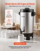 Commercial Coffee Urn, 40 Cup 203oz Hot Beverage Dispenser