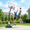 Portable Basketball Hoop Outdoor, 8-10ft Adjustable
