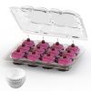 Cupcake Boxes Disposable Cupcake Containers Stackable Cupcake Carrier Holders