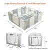 Gupamiga Foldable Baby playpen Play Pen Pet Dog playpen