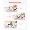 Baby Play Gym Mat, Tummy Time Mat