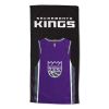 Official NBA jersey personalized beach towel - Sacramento Kings