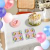 Iridescent Inflatable Series Napkins Party Decor Disposable Tableware 120pcs