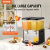 VEVOR Commercial Beverage Dispenser 18L x 2 Tanks