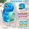 Dinosaur Bubble Machine Toy for Kids: Automatic Blower