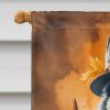 Siberian Husky Thanksgiving House Flag Large Porch