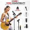 5 Core Mic Stand Floor Heavy Duty Height Adjustable
