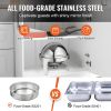 VEVOR Roll Top Chafing Dish Buffet Set, 6 Qt 2 Pack