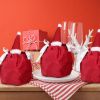 Christmas Drawstring Bags Christmas Hat Design