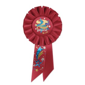 Rosettes(Multiple Themed Designs Available) (Design: 2nd Place Rosette)
